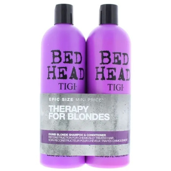 Bed Head Dumb Blonde Duo Kit - Kazeta pre poškodené blond vlasy